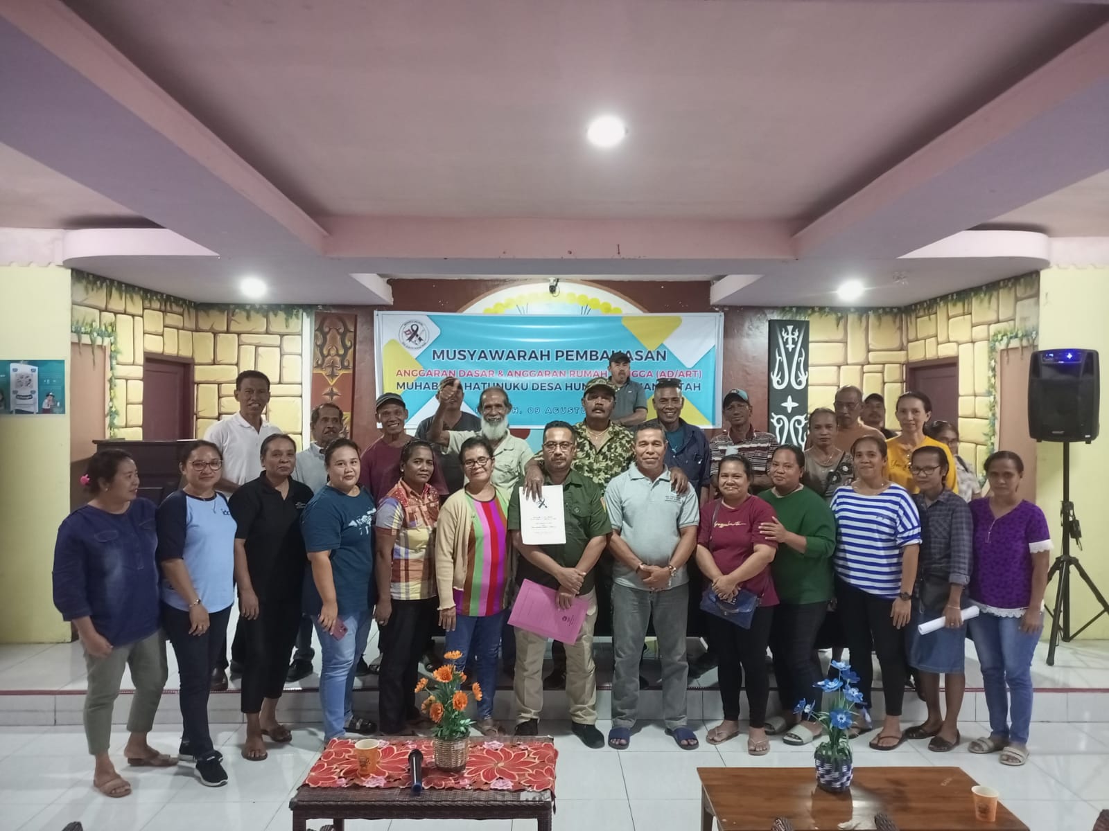 Musyawarah Pembahasan AD-ART Organisasi Muhabet 